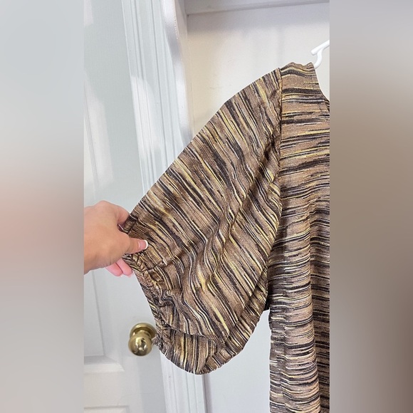 FINAL PRICE Christopher Deane Bubble Sleeve Shift Dress - Picture 2 of 7